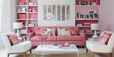 50個粉紅色的客廳與配飾 分分鐘喚起你的少女心