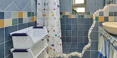 衛生間淋浴房矮墻設計 比擋水條好看又實用