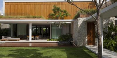 一所熱帶花園別墅室內外設計 將自然與家居融為一體