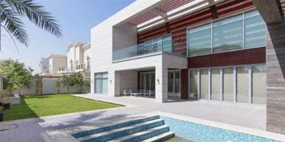迪拜阿聯酋山豪華的“私人別墅” 有錢人的快樂你想象不到!