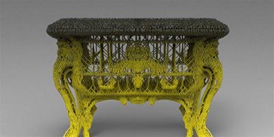 演繹經典，3D打印的18世紀抽斗桌