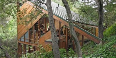 住宅設計欣賞：圣莫尼卡山林中的Walstrom住宅