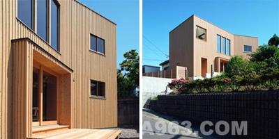 日本a.un Architects 的木制建筑
