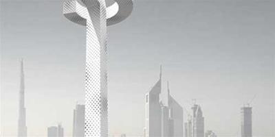 Francois Blanciak建筑事務所設計迪拜高層徽章建筑