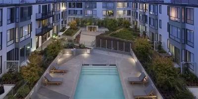 舊金山NorthPoint公寓庭院景觀改造，從自然元素中提取出優美的細節，為空間賦予額外的生機與活力