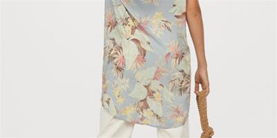 H&M服飾品牌 新品上市 適合去沙灘的連衣短裙