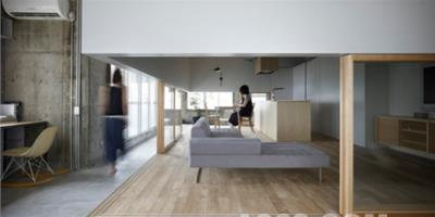 日本MAKOTO設計：半壁墻通透房屋