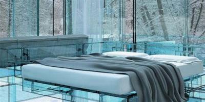 英國建筑師設計出透亮全玻璃套房 每平方米造價約4萬人民幣