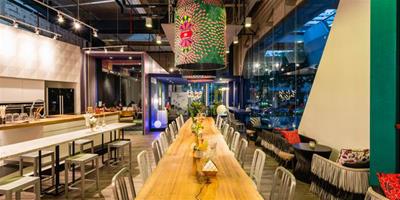 色彩亮麗的曼谷Pop-up咖啡廳