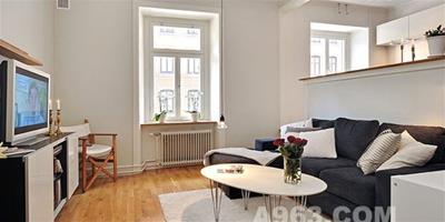 瑞典兩居室公寓設計欣賞 復古元素的靈活應用