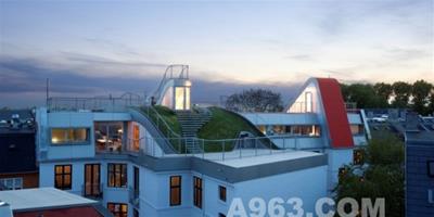 設計欣賞：丹麥哥本哈根閣樓和樓頂露臺