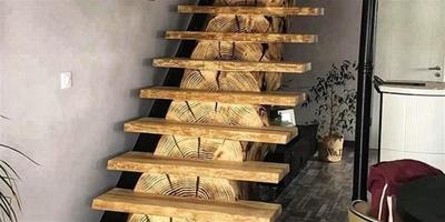 創意樓梯裝飾 想法很新穎但你家會這么裝？
