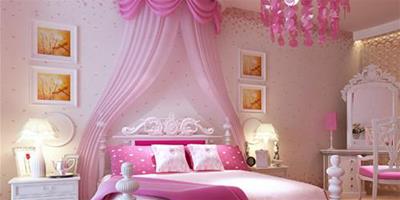 女生臥室圖片欣賞 5款充滿少女情懷的臥室設計