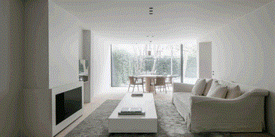 白墻＋原木，打造精致簡潔的質樸空間