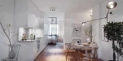 50平米一居室裝修 在柔軟的北歐風中享受慢生活