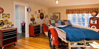 關于男生的臥室轉變設計 不同年齡層有不同風格