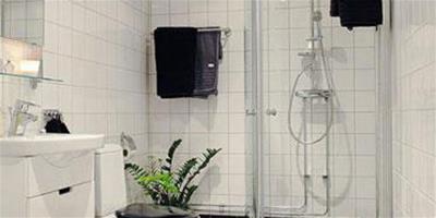 衛生間黑白瓷磚效果圖2019 很經典的黑白衛浴設計