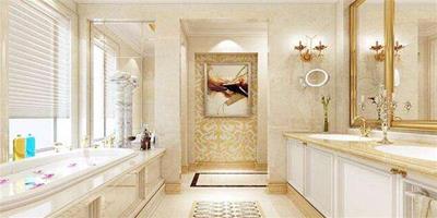 淋浴房地面裝修效果圖 衛生間的拉槽設計方法分享