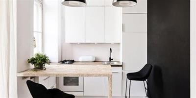 25款獨具創意的小廚房設計 空間很小實用性很強