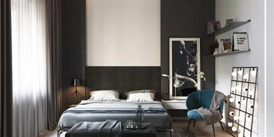 單色是一種趨勢 20款漂亮的黑白色調臥室設計