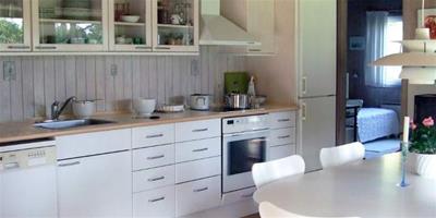 廚房設計顏色搭配 融入黑白色電器后同樣時尚優雅