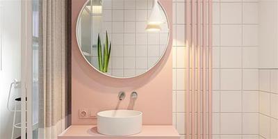 粉紅色的浴室設計案例 可幫助您裝飾自己的浴室