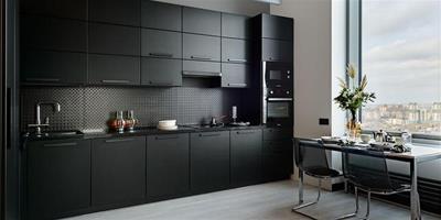 美麗的黑色廚房：20種精妙的創意和靈感貫穿各種風格