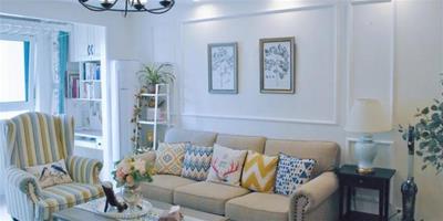 現代美式客廳沙發搭配案例 每一款都華麗又優雅