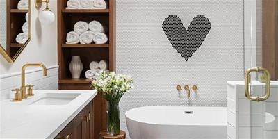 浴室配色方案：20個流行創意 既簡單又優雅