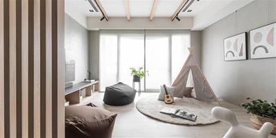 極簡現代與原木風格裝修圖片 灰白間營造出家居舒適感