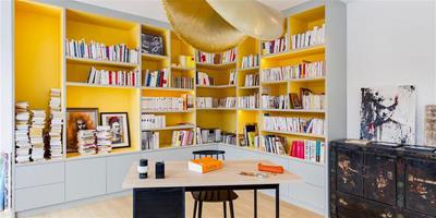 浪漫的家庭辦公室裝修設計 打造高端時尚的巴黎風格工作空間