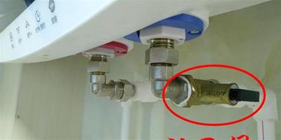 熱水器泄壓閥的作用 不要擰緊關鍵時刻能防止爆炸