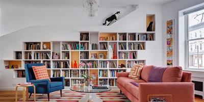 充滿個性的休閑住宅 專為書迷和愛貓人士設計的房子