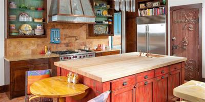 10個色彩繽紛的廚房島臺創意 讓你的家充滿活力