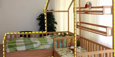 雙人兒童房不用上下床 換成這種空間利用率高！