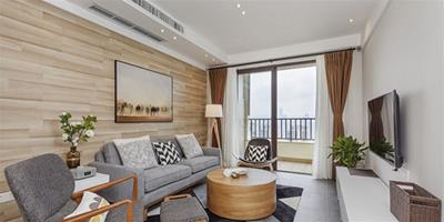 80平小戶型北歐風 白色+木質家具清新又舒適