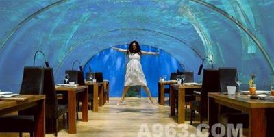 世界唯一全玻璃海底餐廳 坐觀270度無敵海景