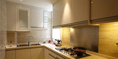 廚房各種設備的最佳間距是多少 案台吊櫃壁櫃的最佳高度
