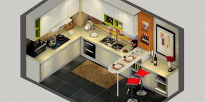 美式廚房設計佈局及佈局特點