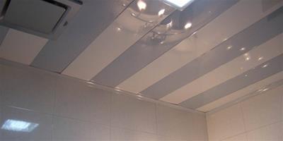安裝衛生間鋁扣板吊頂應注意的品質驗收問題