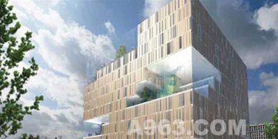 A- lab設計挪威奧斯陸的&quot生態立方體&quot大樓