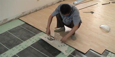 家居裝修電熱膜地暖的施工步驟