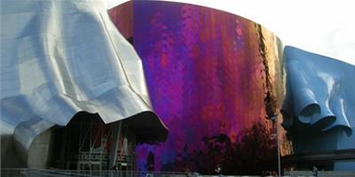 著名建築師蓋瑞設計作品：西雅圖搖滾音樂博物館