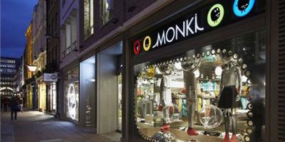 商業空間設計：Monki 倫敦零售店