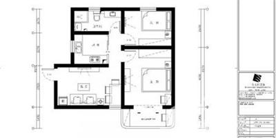 齊家網友巧手打造64平米兩室一廳溫馨住宅