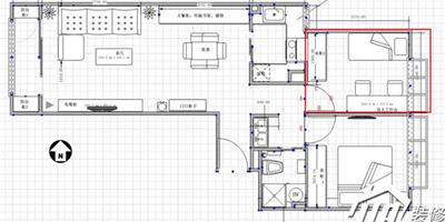 兩居室次臥收納解決方案