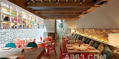 餐廳設計：巴西亮麗的小餐廳