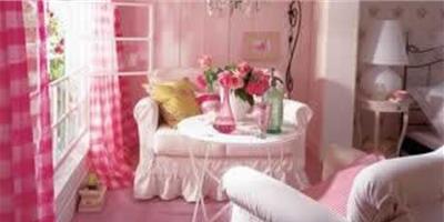 粉色床上用品裝扮天使般的家居