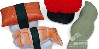 可愛的壽司抱枕 你想來一口嗎？