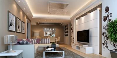 現代感中的舒適生活 客廳簡約裝修